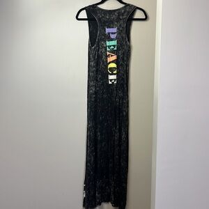 Butter peace sleeveless maxi dress